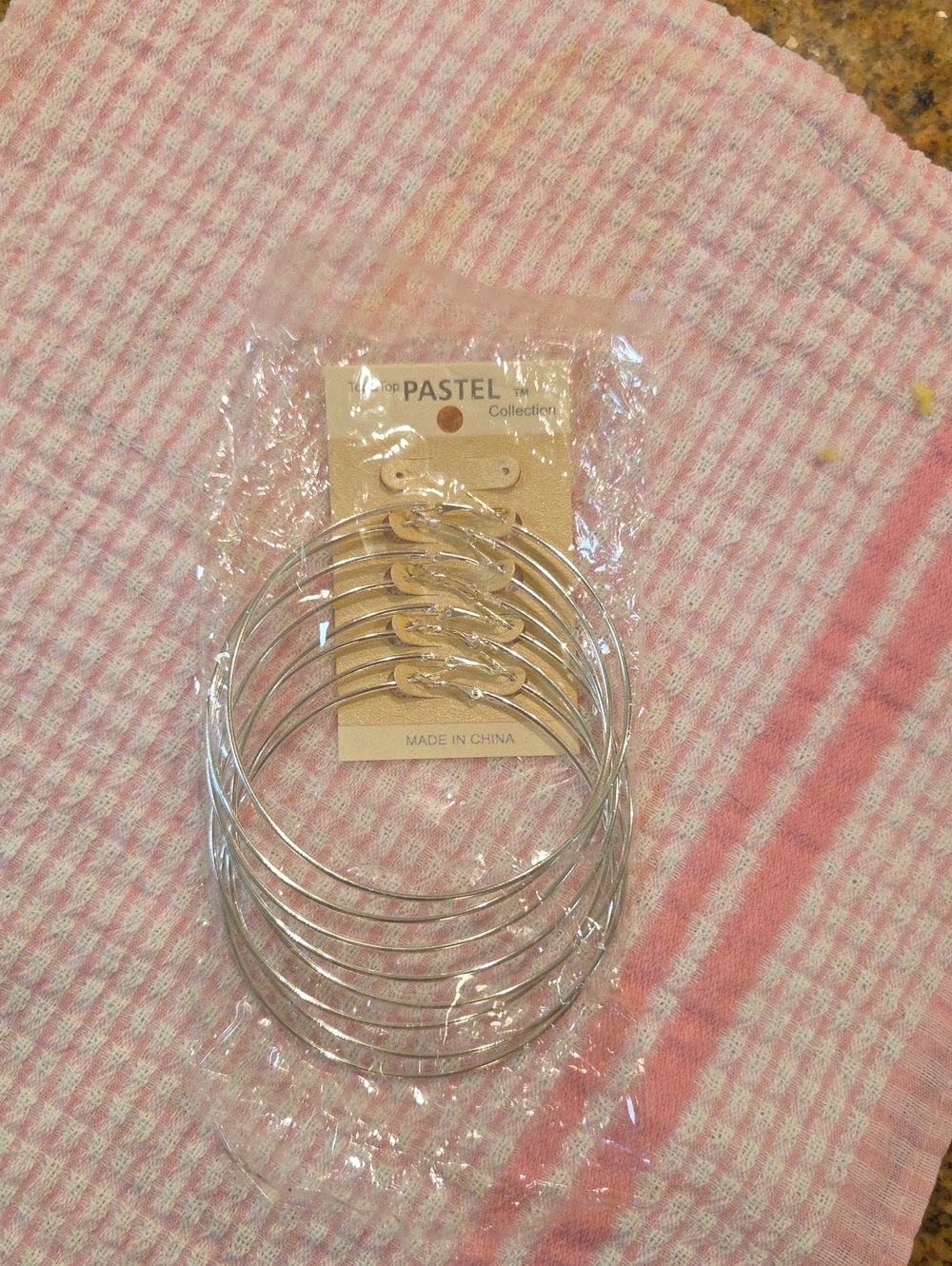 Pastel NWT Silver Hoop Earrings 4 Pack [1474]